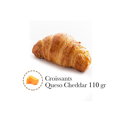 PAQUETE CROISSANTS DE QUESO CHEDDAR 550 gr X 5 UNIDADES