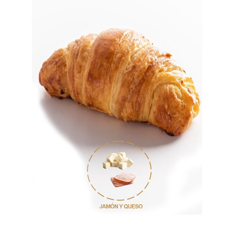 CROISSANT DE JAMON Y QUESO 110GR