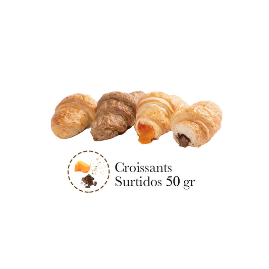 PAQUETE CROISSANTS SURTIDOS 400 gr X 8 UNIDADES