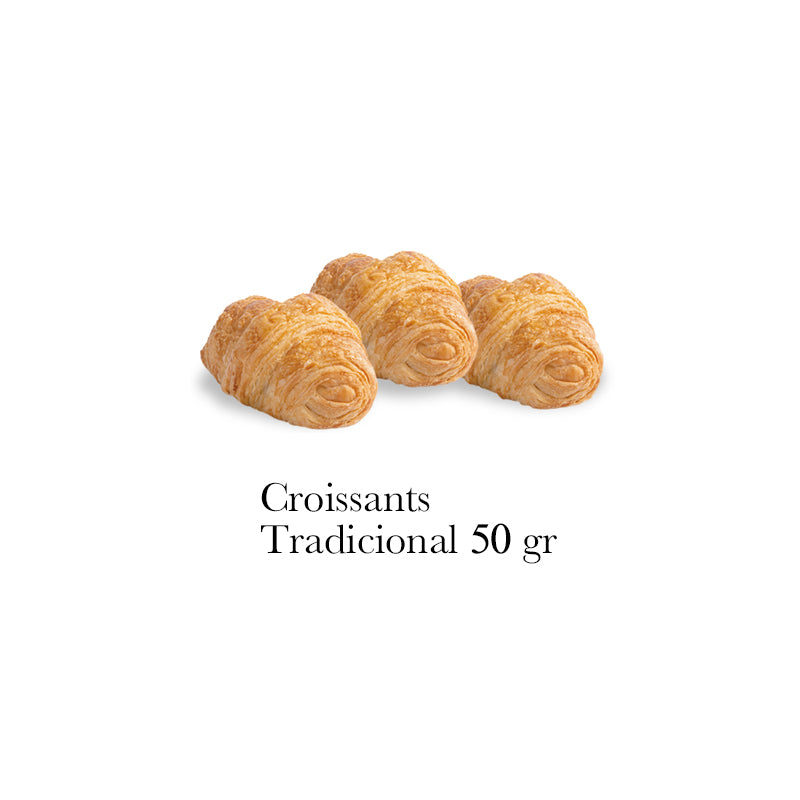 PAQUETE CROISSANTS TRADICIONAL X 5 UNIDADES 50 gr