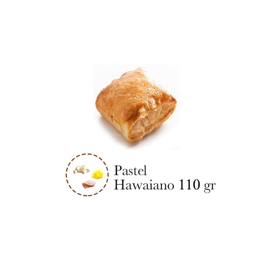 PASTEL HOJALDRADO HAWAIANO 550 gr X 5 UNIDADES